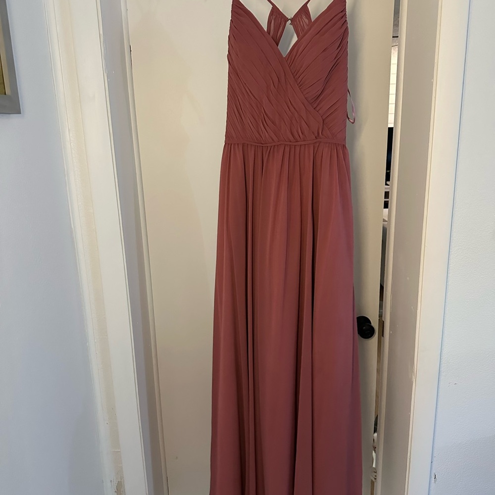 Morilee Rosewood Bridesmaid Dress Style 21556